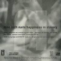 Nine Inch Nails : Happiness in Slavery